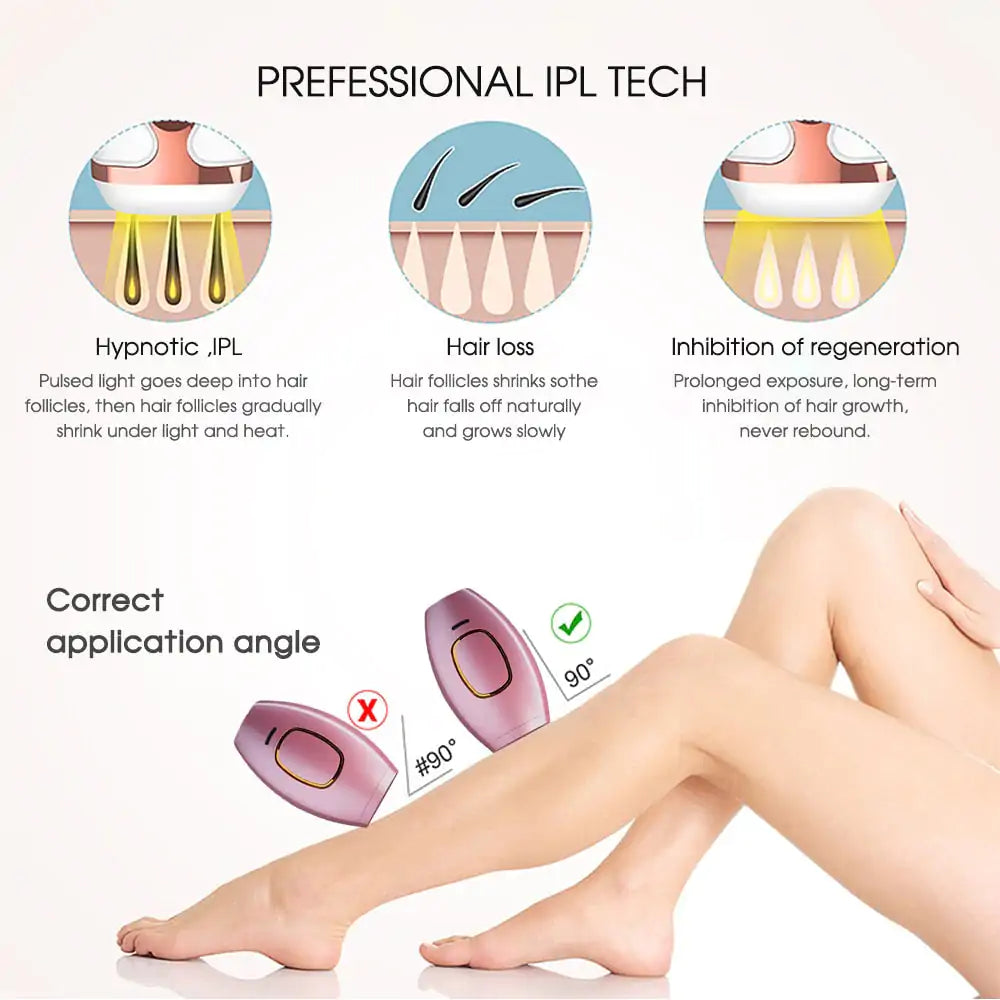 Painless IPL Hair Remover